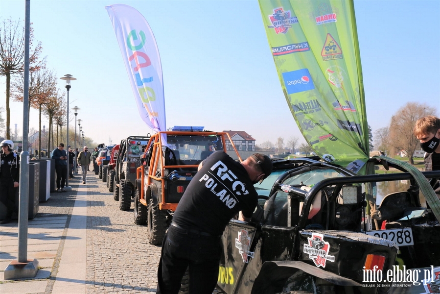 Elblg: Wystartowa rajd RFC Poland. Offroadowcy zmagaj si na Modrzewinie, fot. 13