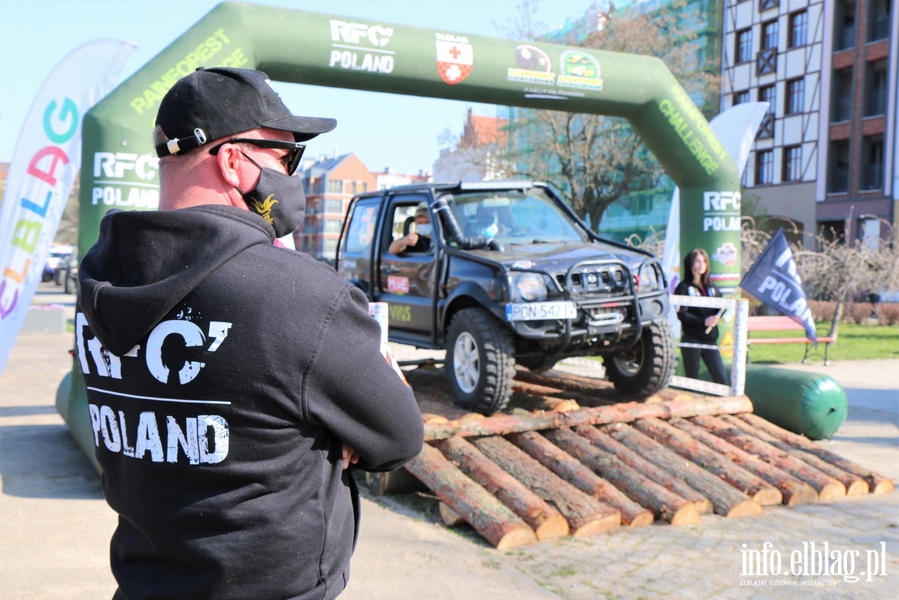 Elblg: Wystartowa rajd RFC Poland. Offroadowcy zmagaj si na Modrzewinie, fot. 16