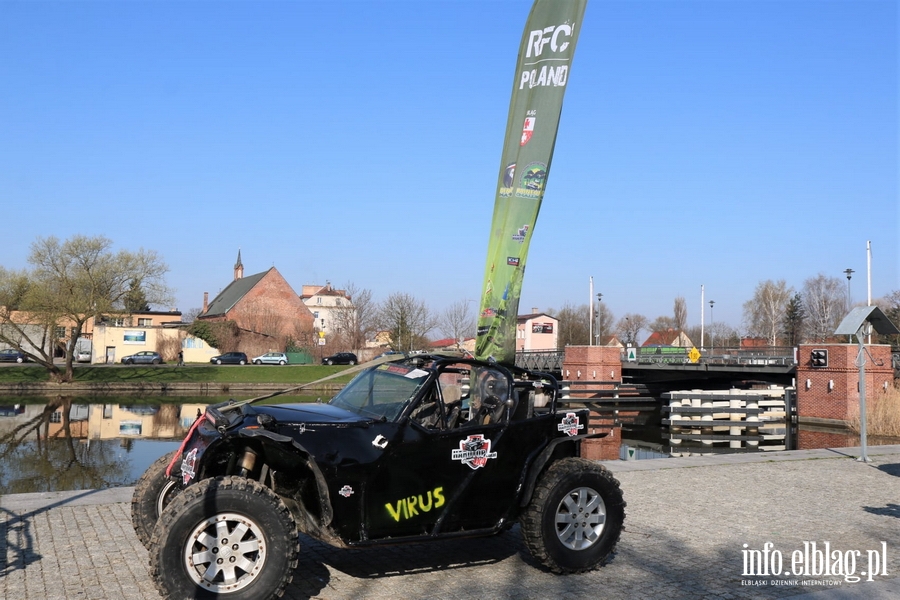 Elblg: Wystartowa rajd RFC Poland. Offroadowcy zmagaj si na Modrzewinie, fot. 17