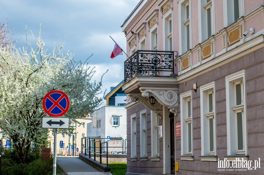 Święto flagi w cieniu epidemii. Tego dnia Elbląg był biało-czerwony, fot. 49