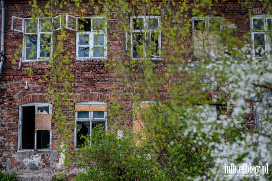 Trwa rozbiórka 120-letniego budynku przy ul. Komeńskiego, fot. 6