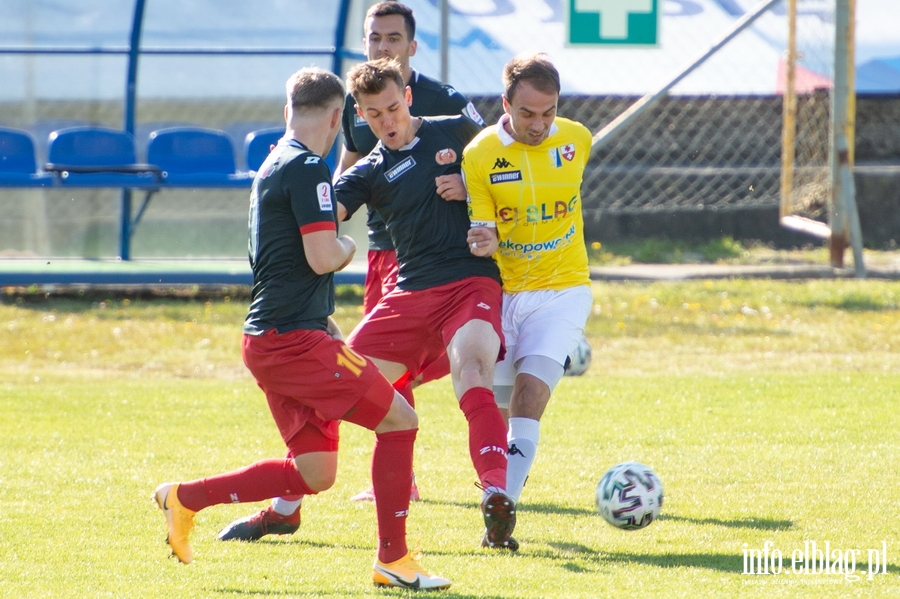 Olimpia Elblg - Znicz Pruszkw  (2:1), fot. 1