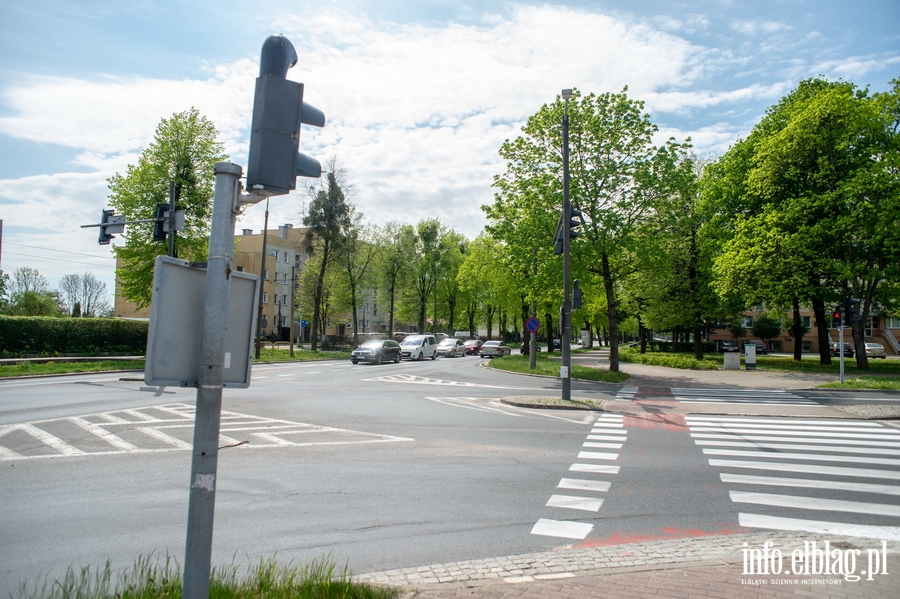  Ruch drogowy na skrzyowaniu ulic: Legionw, Pisudskiego i Krlewieckiej, fot. 6