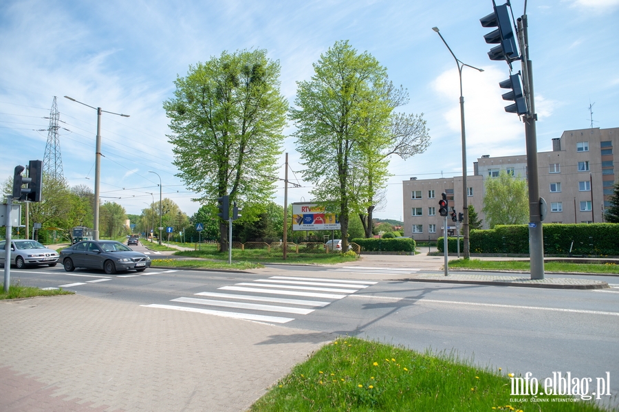  Ruch drogowy na skrzyowaniu ulic: Legionw, Pisudskiego i Krlewieckiej, fot. 7