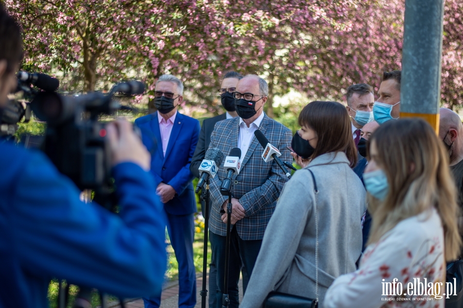 Otwarcie filii Biura Poselskiego posa Marcina Kulaska w Elblgu, fot. 12