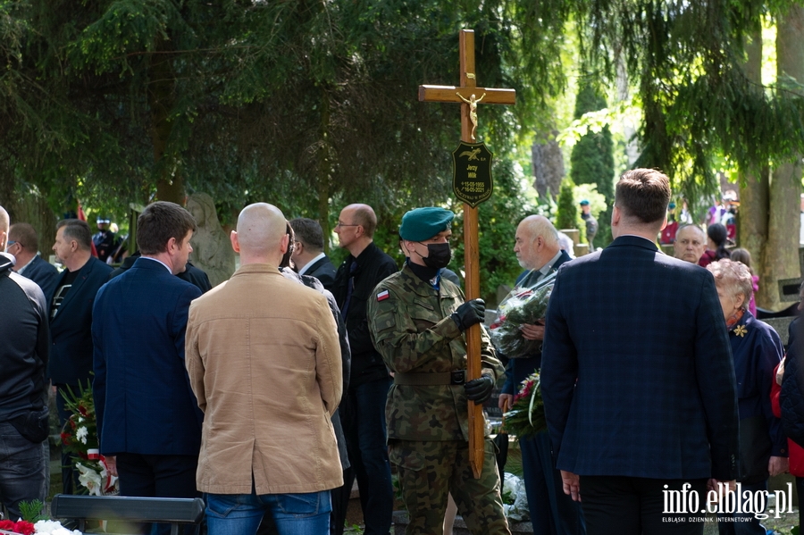 Jerzy Wilk zosta pochowany w Alei Zasuonych na Cmentarzu Agrykola, fot. 9