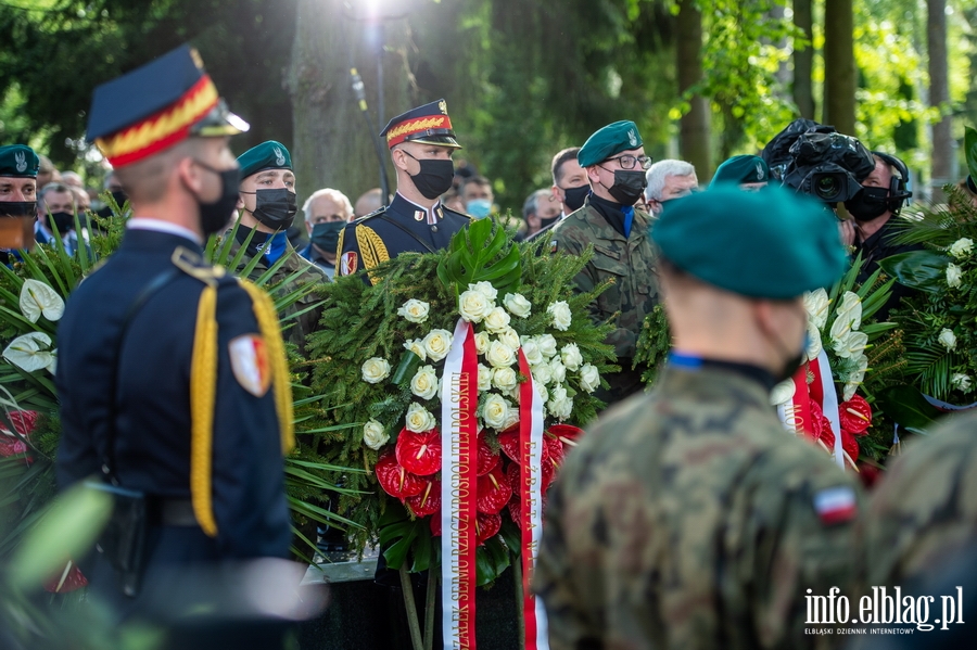 Jerzy Wilk zosta pochowany w Alei Zasuonych na Cmentarzu Agrykola, fot. 34