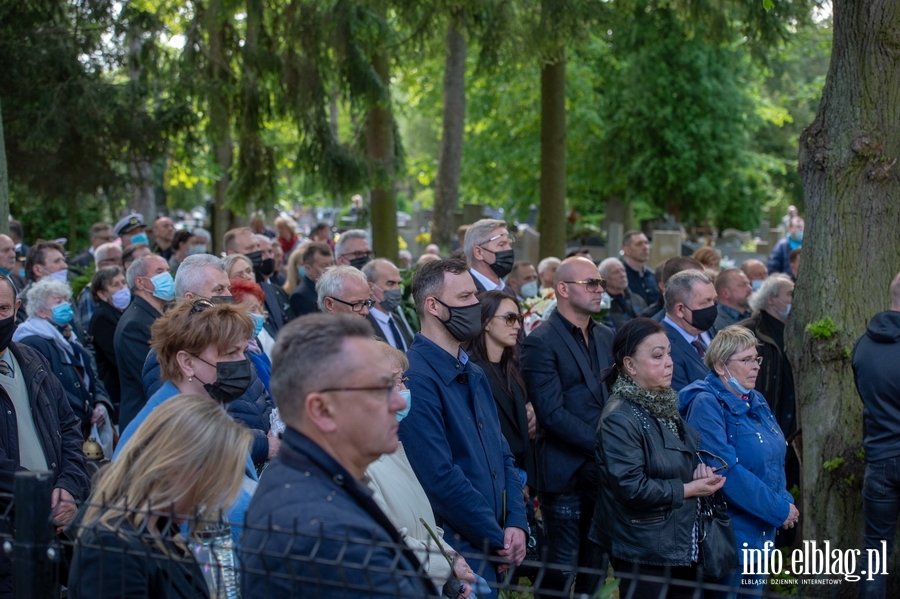 Jerzy Wilk zosta pochowany w Alei Zasuonych na Cmentarzu Agrykola, fot. 66