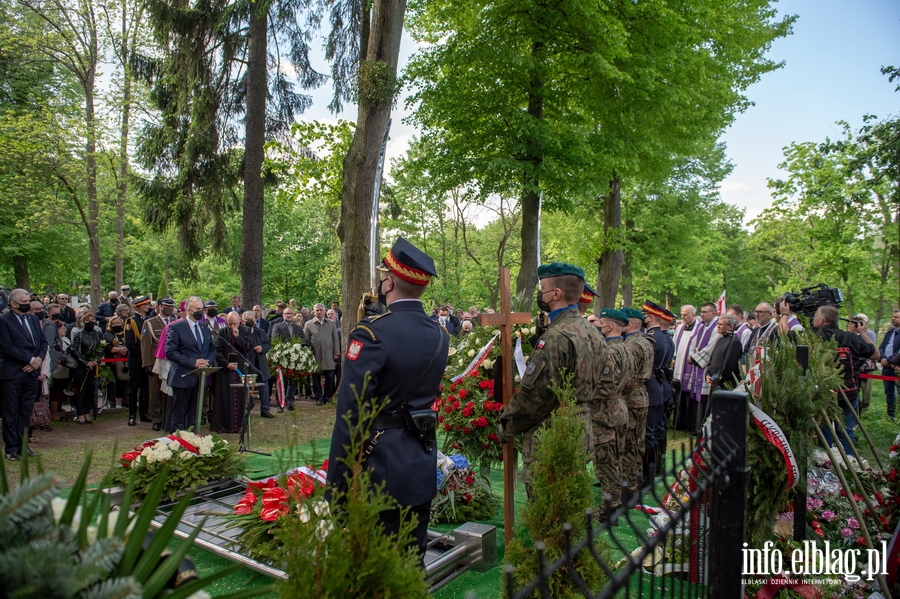 Jerzy Wilk zosta pochowany w Alei Zasuonych na Cmentarzu Agrykola, fot. 70