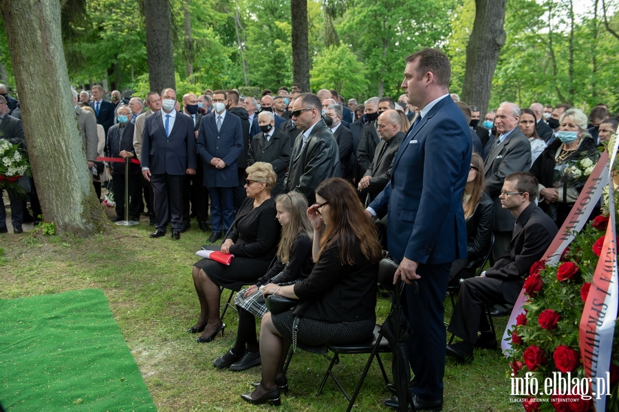 Jerzy Wilk zosta pochowany w Alei Zasuonych na Cmentarzu Agrykola, fot. 73