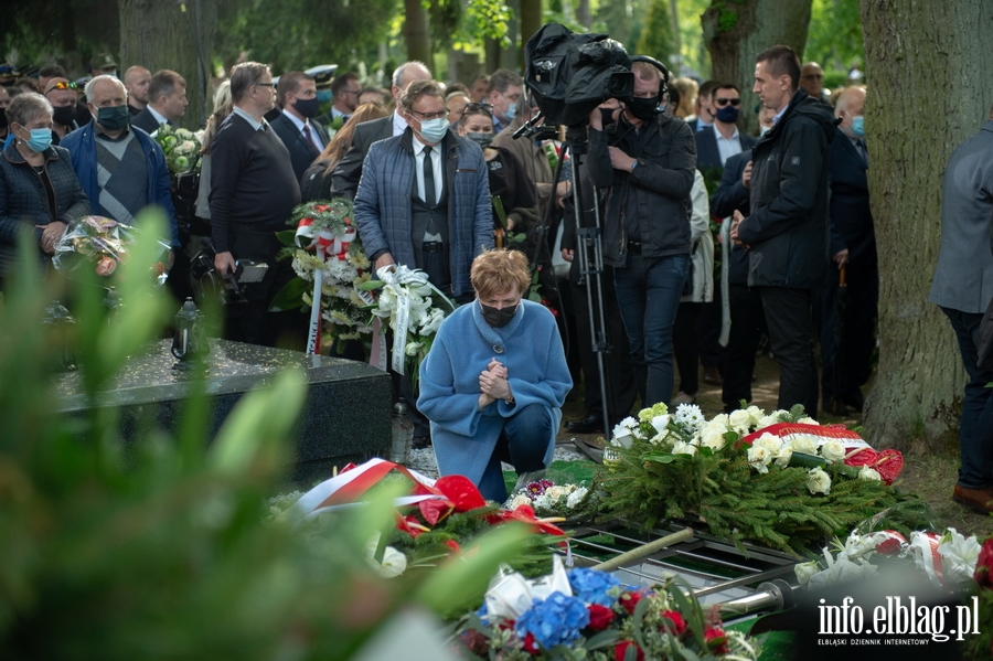 Jerzy Wilk zosta pochowany w Alei Zasuonych na Cmentarzu Agrykola, fot. 74