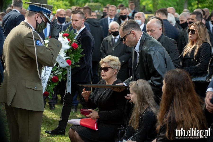 Jerzy Wilk zosta pochowany w Alei Zasuonych na Cmentarzu Agrykola, fot. 75