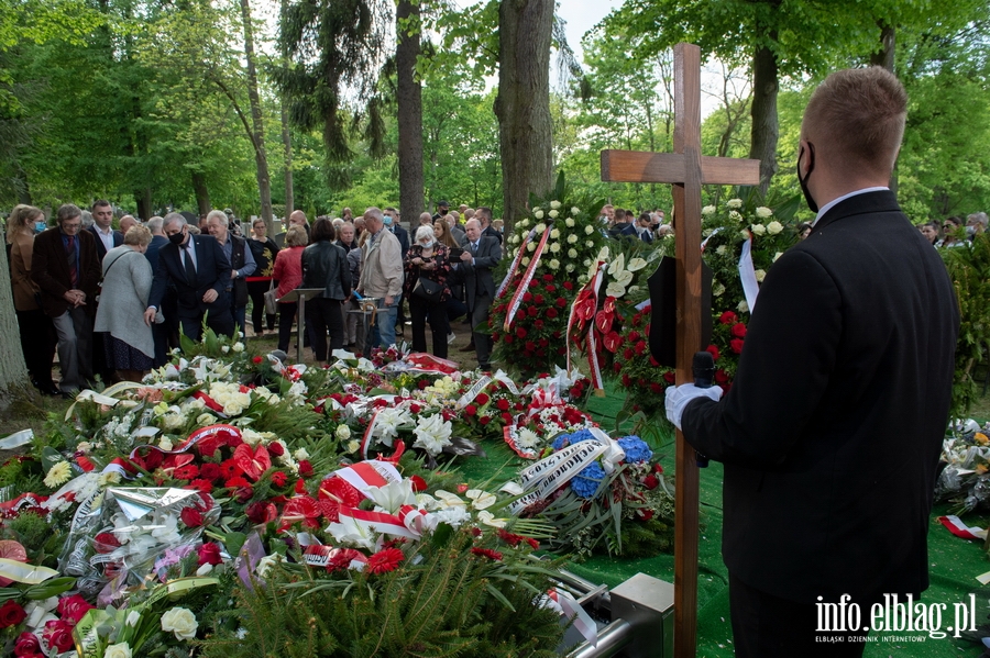 Jerzy Wilk został pochowany w Alei Zasłużonych na Cmentarzu Agrykola, fot. 80