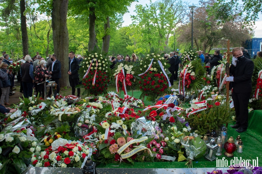Jerzy Wilk zosta pochowany w Alei Zasuonych na Cmentarzu Agrykola, fot. 83