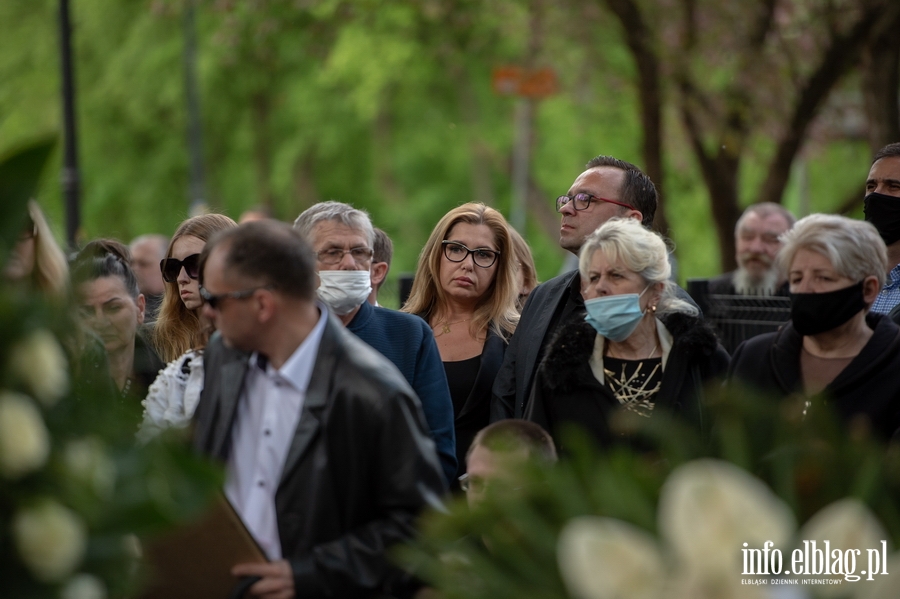 Jerzy Wilk zosta pochowany w Alei Zasuonych na Cmentarzu Agrykola, fot. 86