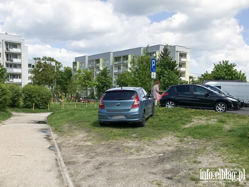 Mistrzowie parkowania w Elblgu (cz 95), fot. 8