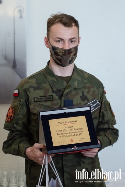 Omiu Wspaniaych zostao nagrodzonych. Elblanin Jakub Konieczny doczy do grona Oglnopolskich Laureatw, fot. 31