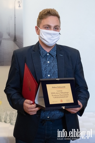 Omiu Wspaniaych zostao nagrodzonych. Elblanin Jakub Konieczny doczy do grona Oglnopolskich Laureatw, fot. 41