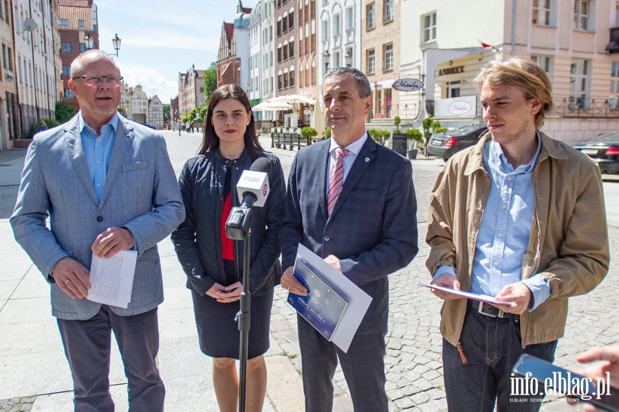 Konferencja prasowa Jerzego Wcisła i Jacka Protasa, fot. 1