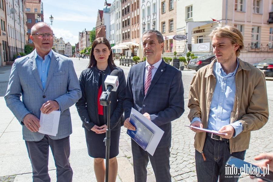 Konferencja prasowa Jerzego Wcisa i Jacka Protasa, fot. 1