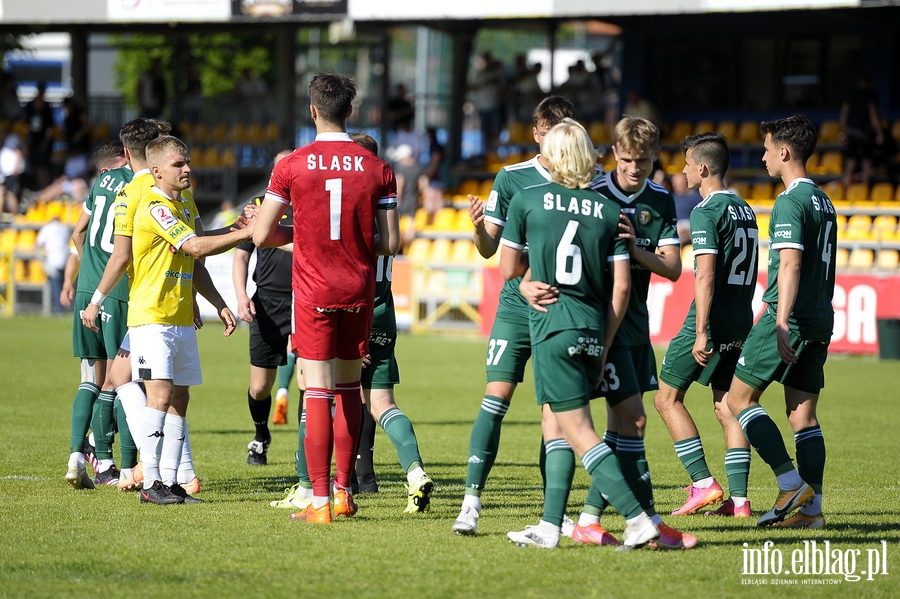 Olimpia Elbląg - Śląsk Wrocław, fot. 12