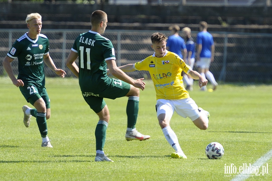 Olimpia Elbląg - Śląsk Wrocław, fot. 18