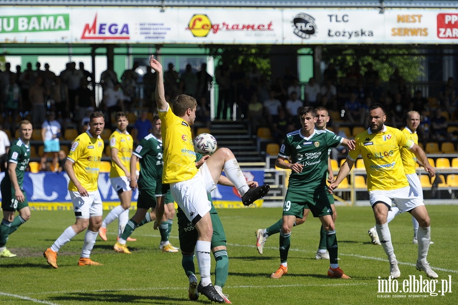 Olimpia Elbląg - Śląsk Wrocław, fot. 22