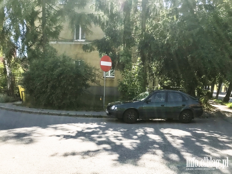 Mistrzowie parkowania w Elblgu (cz 99), fot. 4