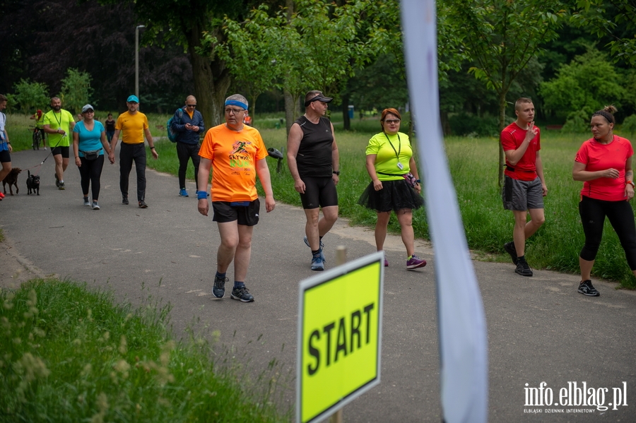 "Bieganie ma sprawia przyjemno". Pierwszy elblski parkrun za nami , fot. 2