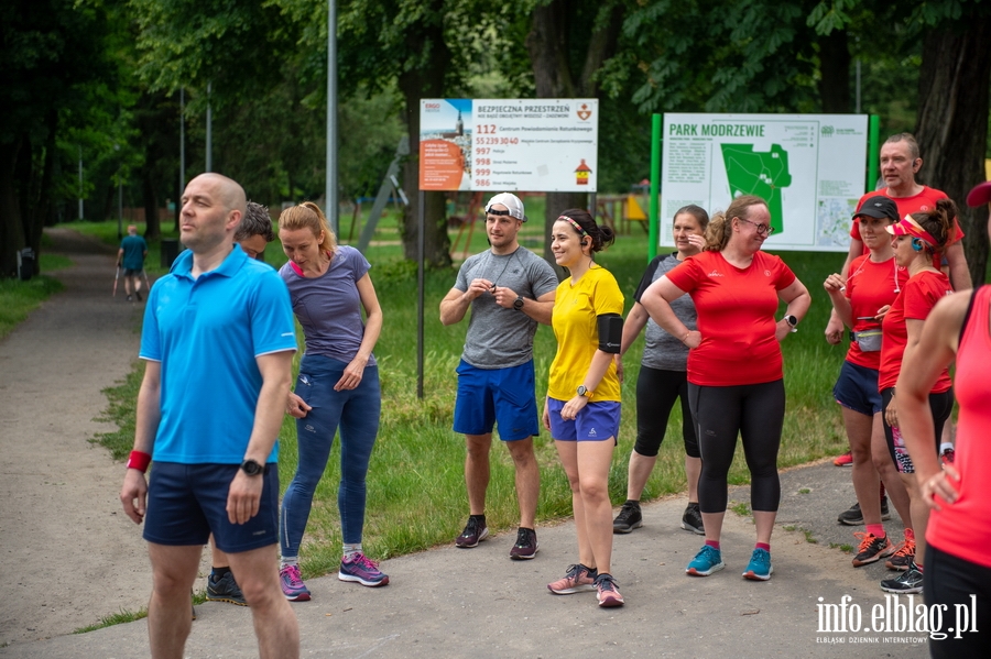 "Bieganie ma sprawia przyjemno". Pierwszy elblski parkrun za nami , fot. 6