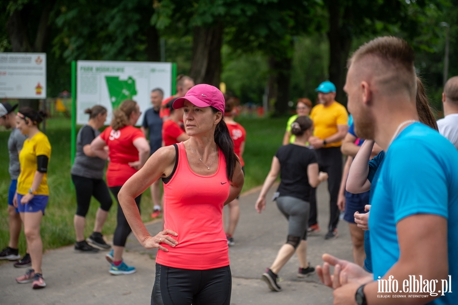 "Bieganie ma sprawia przyjemno". Pierwszy elblski parkrun za nami , fot. 7