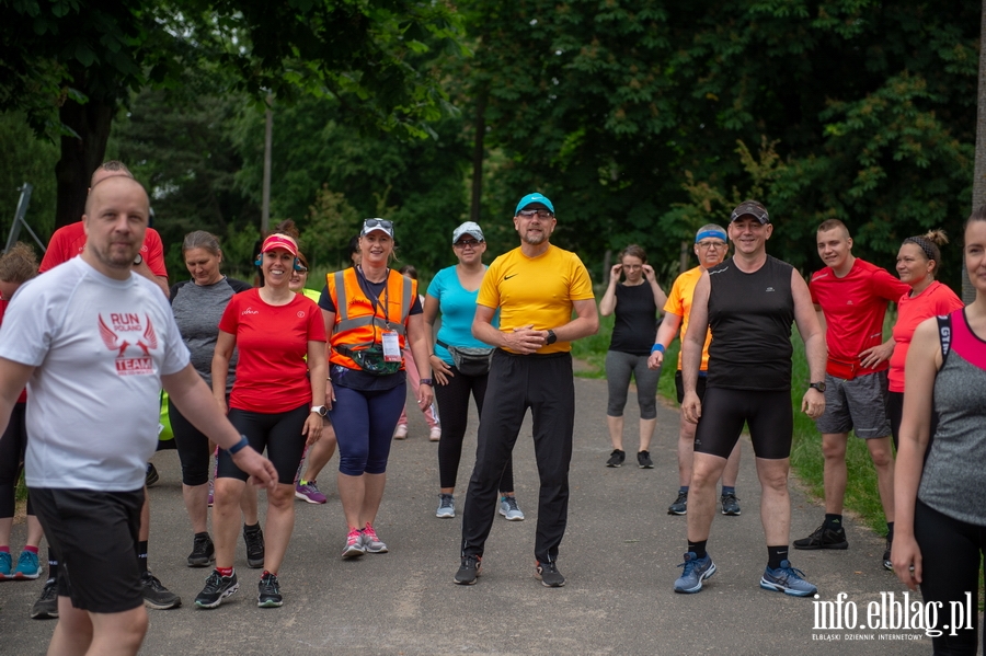 "Bieganie ma sprawia przyjemno". Pierwszy elblski parkrun za nami , fot. 10