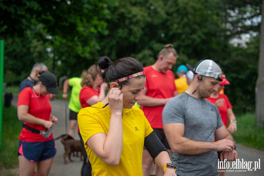 "Bieganie ma sprawia przyjemno". Pierwszy elblski parkrun za nami , fot. 12