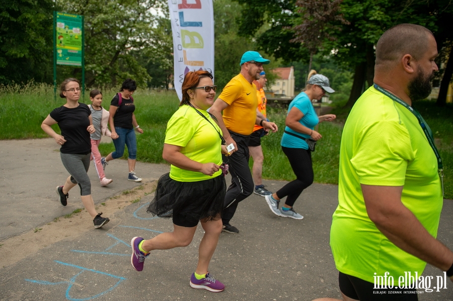 "Bieganie ma sprawia przyjemno". Pierwszy elblski parkrun za nami , fot. 18