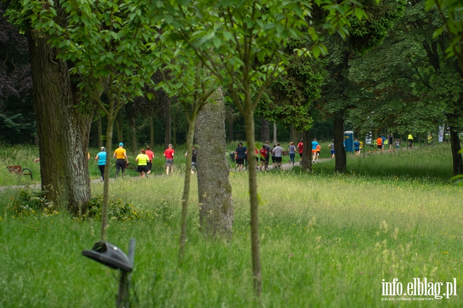 "Bieganie ma sprawia przyjemno". Pierwszy elblski parkrun za nami , fot. 19