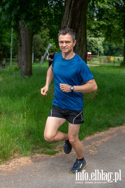 "Bieganie ma sprawia przyjemno". Pierwszy elblski parkrun za nami , fot. 26