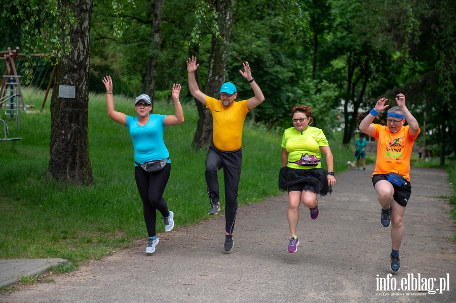 "Bieganie ma sprawia przyjemno". Pierwszy elblski parkrun za nami , fot. 40