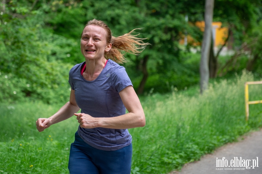 "Bieganie ma sprawia przyjemno". Pierwszy elblski parkrun za nami , fot. 48