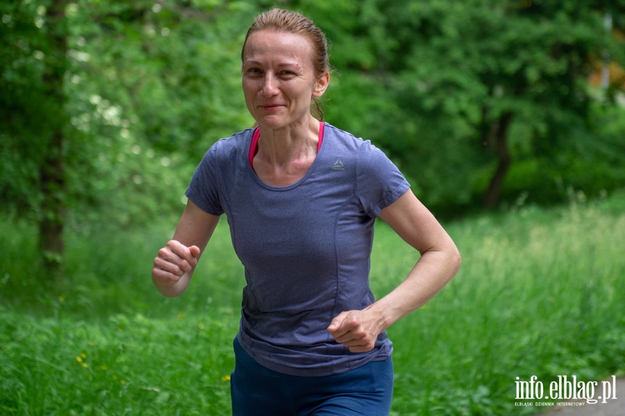 "Bieganie ma sprawia przyjemno". Pierwszy elblski parkrun za nami , fot. 49