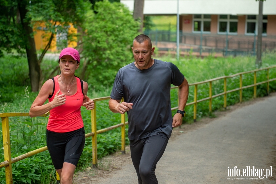 "Bieganie ma sprawia przyjemno". Pierwszy elblski parkrun za nami , fot. 51