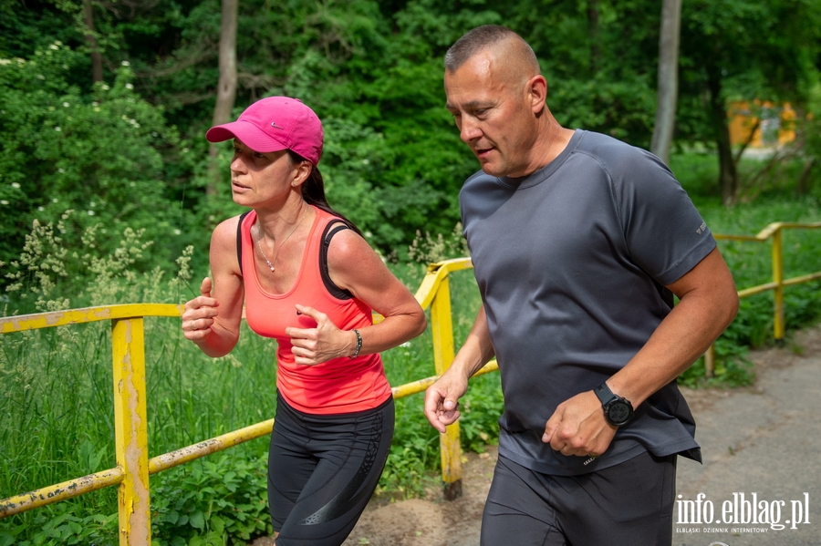 "Bieganie ma sprawia przyjemno". Pierwszy elblski parkrun za nami , fot. 52