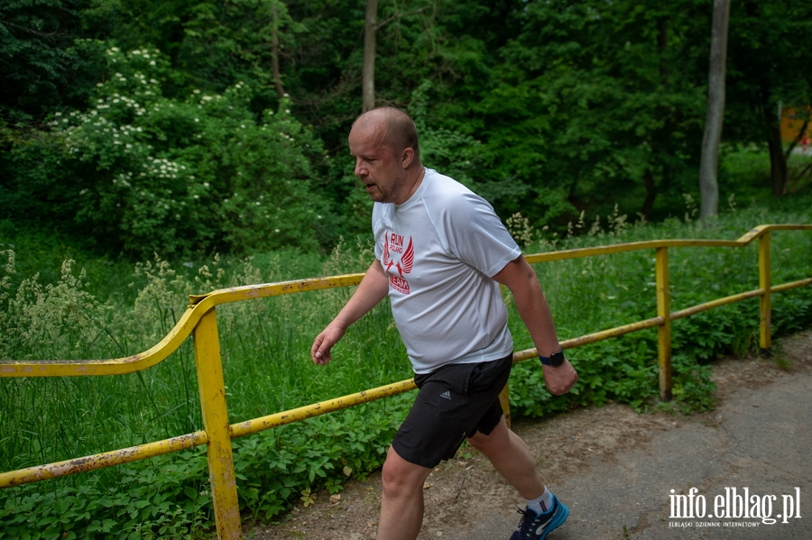 "Bieganie ma sprawia przyjemno". Pierwszy elblski parkrun za nami , fot. 60