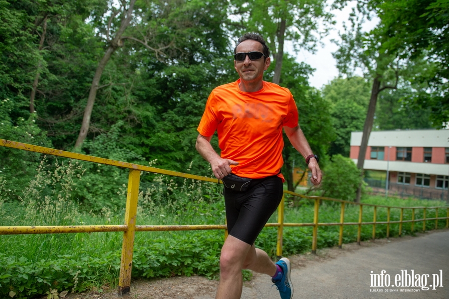 "Bieganie ma sprawia przyjemno". Pierwszy elblski parkrun za nami , fot. 61