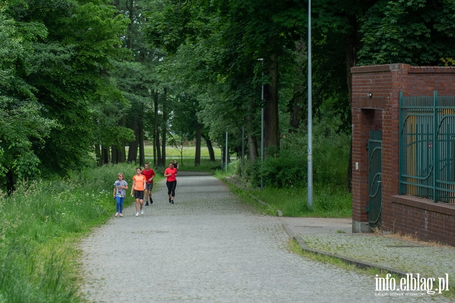 "Bieganie ma sprawia przyjemno". Pierwszy elblski parkrun za nami , fot. 63