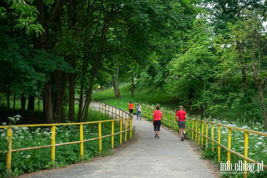 "Bieganie ma sprawia przyjemno". Pierwszy elblski parkrun za nami , fot. 65