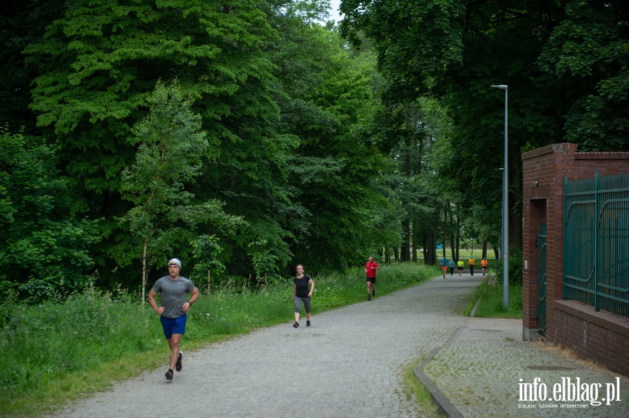 "Bieganie ma sprawia przyjemno". Pierwszy elblski parkrun za nami , fot. 66