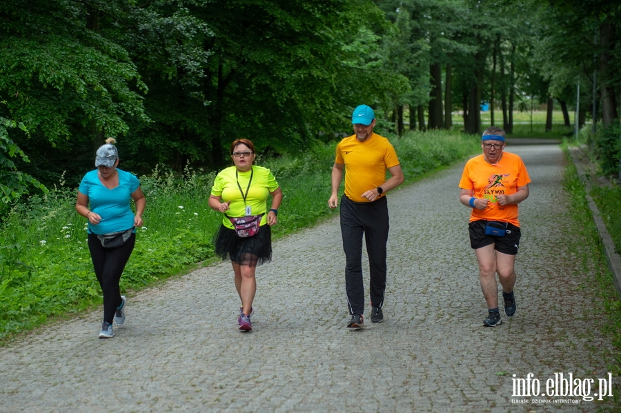 "Bieganie ma sprawia przyjemno". Pierwszy elblski parkrun za nami , fot. 67