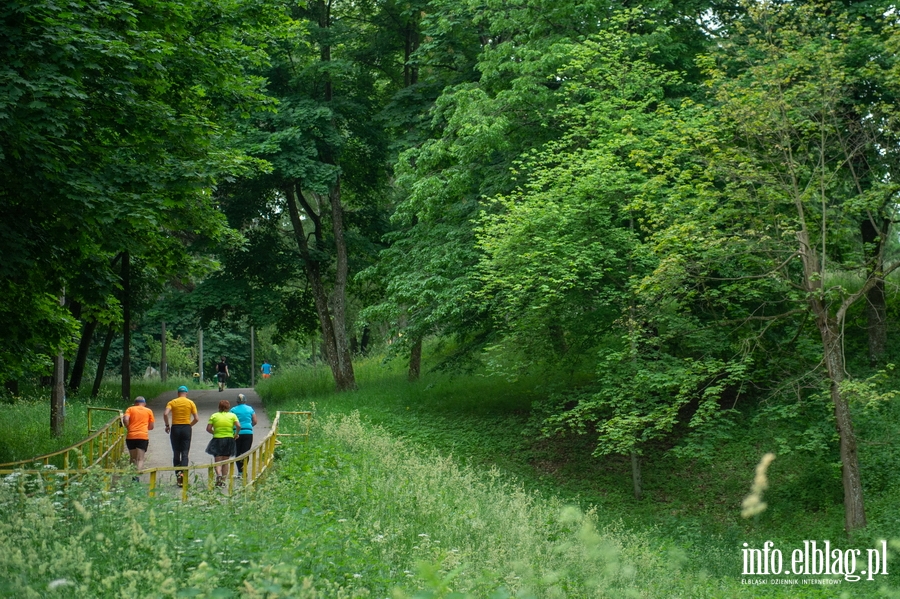 "Bieganie ma sprawia przyjemno". Pierwszy elblski parkrun za nami , fot. 68