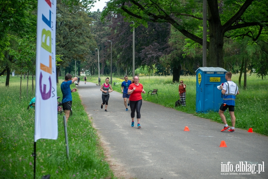 "Bieganie ma sprawia przyjemno". Pierwszy elblski parkrun za nami , fot. 71