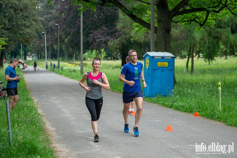 "Bieganie ma sprawia przyjemno". Pierwszy elblski parkrun za nami , fot. 72